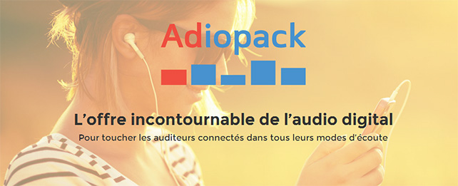 Adiopack, la première offre audio digitale en France