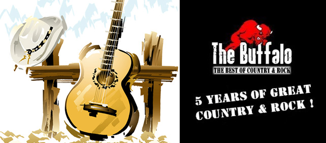 Country et rock vont si bien ensemble sur The Buffalo Radio !