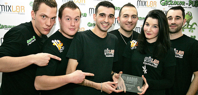 Mixlor est élue Webradio de l’année 2014 !