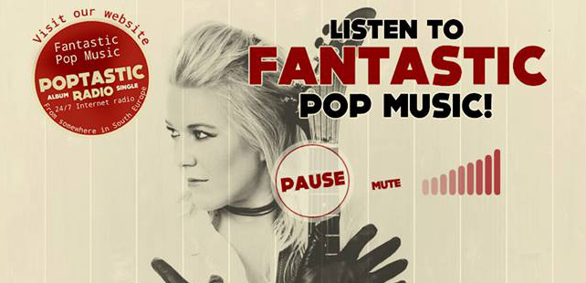 Poptastic Radio, a fantastic mix of Pop Music