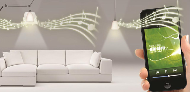 Une ampoule musicale qui diffuse la musique de tous vos appareils audio