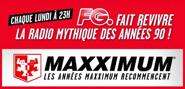 Maxximum, la webradio officielle de la radio mythique des années 90