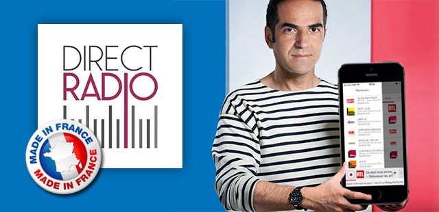 Direct Radio, l’appli Made in France