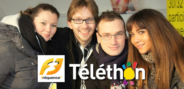 Fréquence 3 se mobilise pour le Téléthon 2014