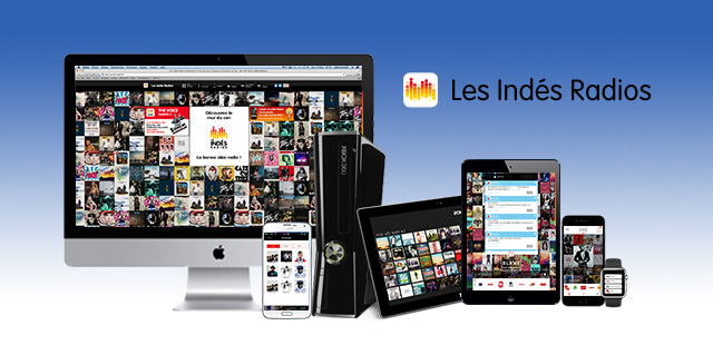 Les INDES RADIOS proposent 200 webradios dans leur appli