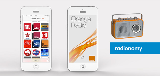 Partenariat entre Orange Radio et Radionomy