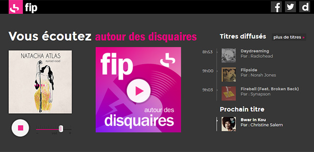 « Autour des disquaires », la nouvelle radio digitale de FIP