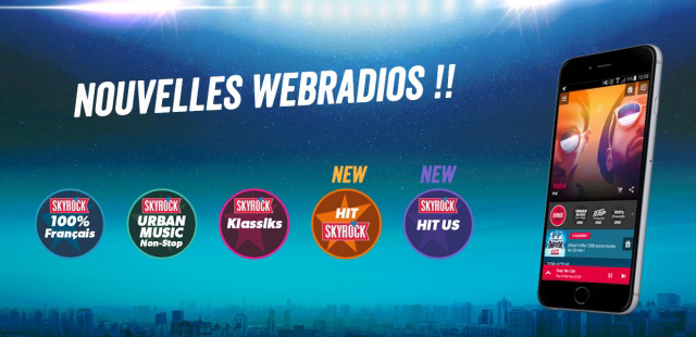 Hit Skyrock et Hit US, les deux nouvelles radios digitales de Skyrock !