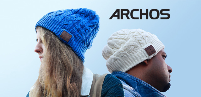 Archos Music Beany, le bonnet ultra connecté par temps froid ! -   - Actualités des radios digitales