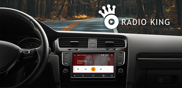 RadioKing diffuse votre radio sur Android Auto