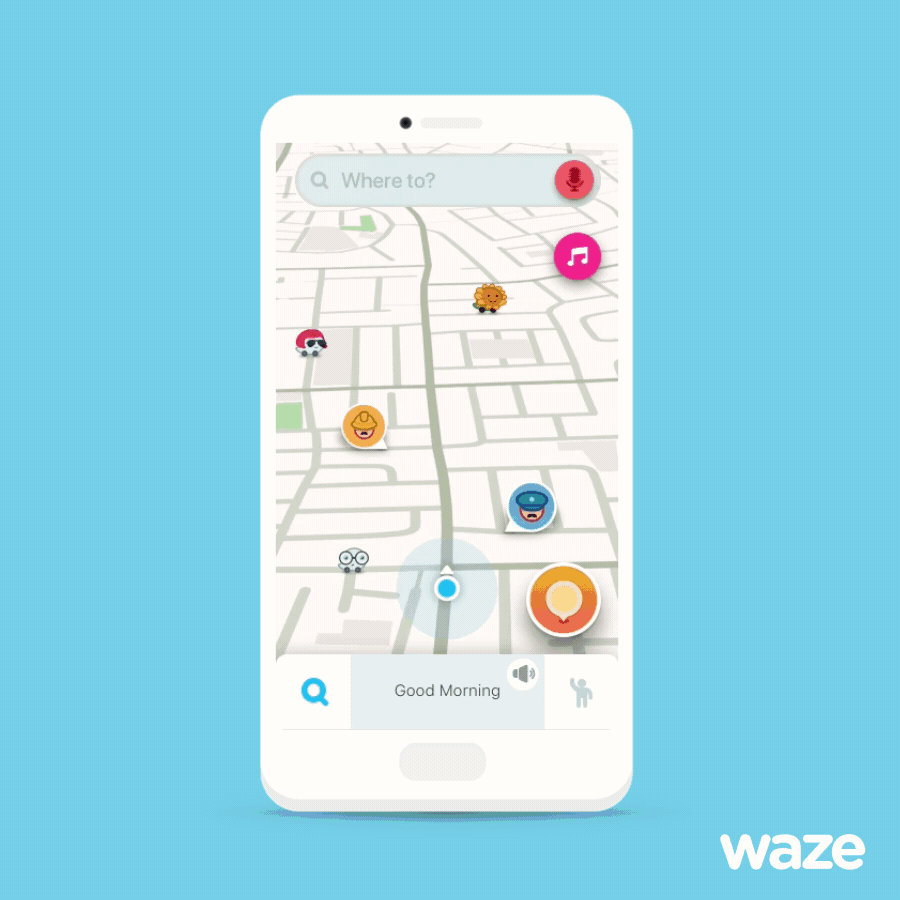 Waze intègre désormais un lecteur audio