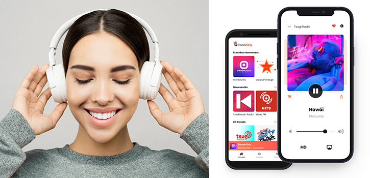 RadioKing met à jour son application d’écoute