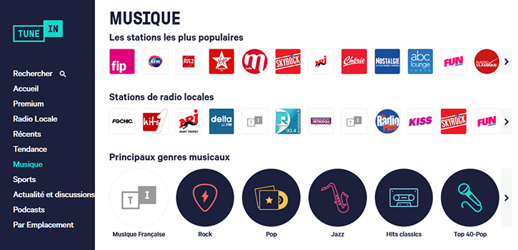 ABC Lounge dans le Top10 de la plateforme TuneIn