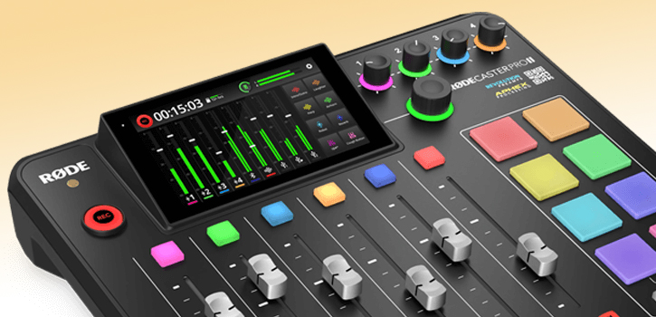 RODECaster Pro II, votre solution de production audio tout-en-un