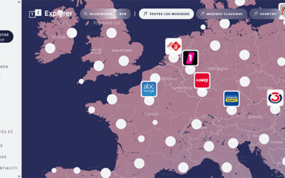 TuneIn Explorer : une nouvelle interface utilisateur basée sur la cartographie