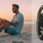Avec la JBL Clip 4, écoutez votre musique préférée sur la plage en toute simplicité