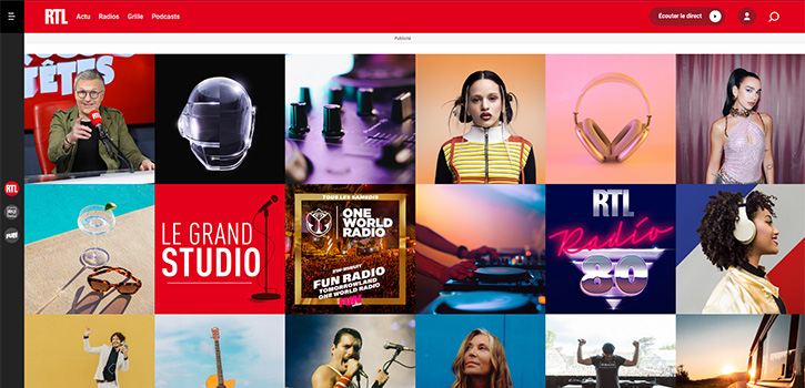 7 nouvelles webradios à l’offre digitale de RTL, RTL2 et Fun Radio