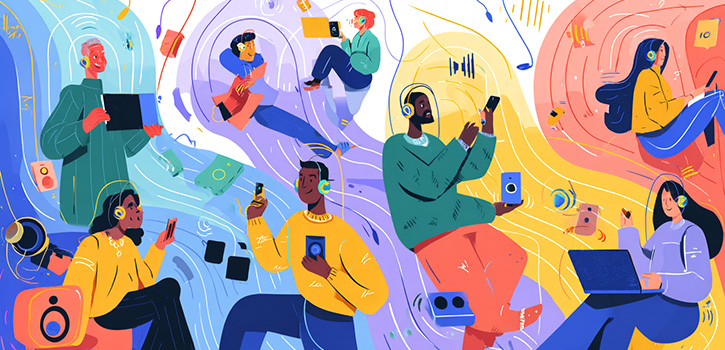 La radio en France début 2025 : un média plus connecté que jamais