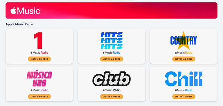 Apple Music Radio s’ouvre au monde grâce à TuneIn