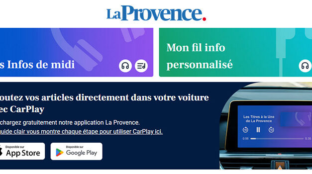 La Provence Audio : l’actualité locale à écouter partout grâce à l’IA