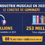 L’industrie musicale sous la loupe : ce que révèle Luminate