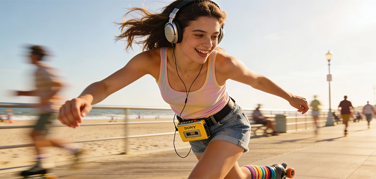 Melody Walkman : la webradio qui rembobine les années 80 en un clic