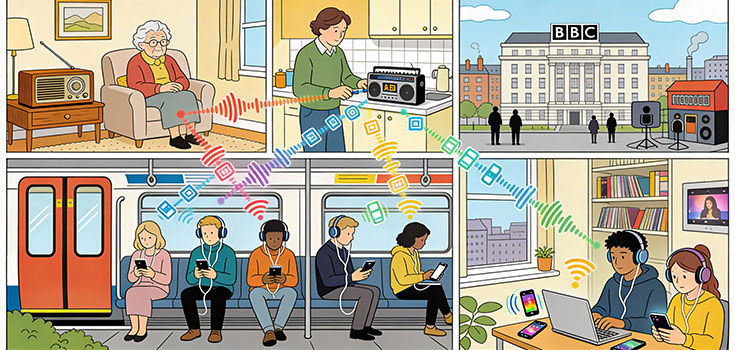 RAJAR Q4 2025 : la radio britannique confirme sa transition vers l’audio digital