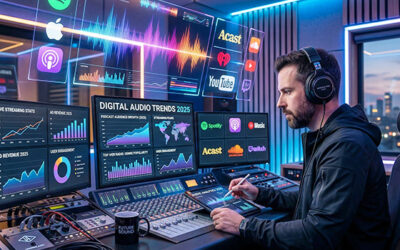 Les tendances de l’audio digital en 2025 selon les analyses de l’ACPM