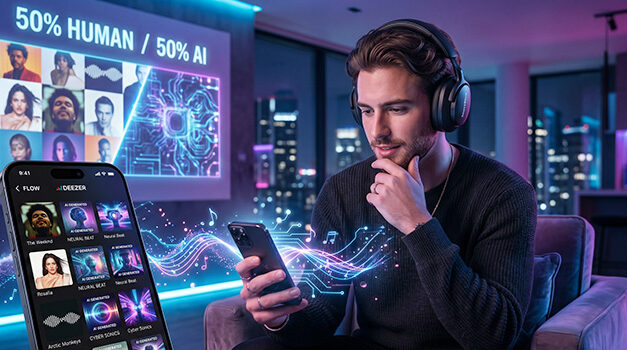 Sur Deezer, près d’un nouveau titre sur deux est désormais généré par l’IA
