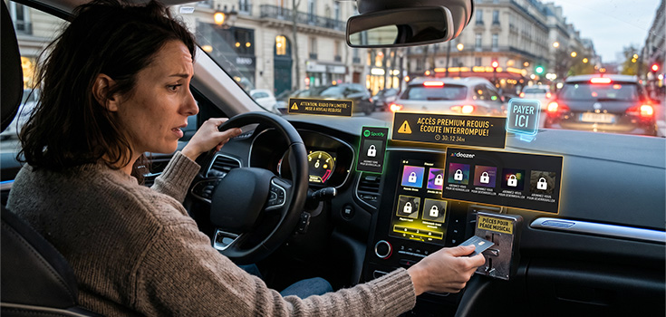 Radio en voiture : comment les écrans automobiles invisibilisent l’audio gratuit