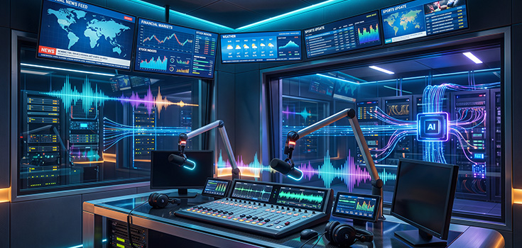 IA Music & News : 10 nouvelles radios IA mêlent musique générée et flashs infos