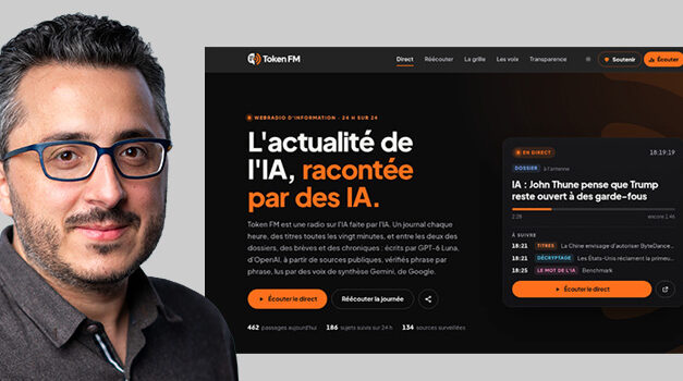 René Cotton lance Token FM, la radio d’actualité de l&rsquo;IA générée par IA